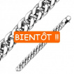 Bracelet homme chaine large inox � maillons ovales