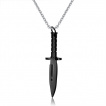 Pendentif homme acier couteau de combat