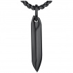 Pendentif homme noir style pique � glace