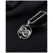 Pendentif homme Serpents entrelac�s en acier