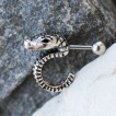 Piercing h�lix serpent incurv�