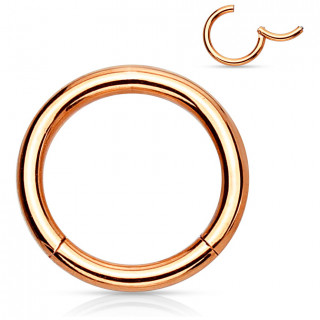 Anneau Cuivr� � segment charni�re en acier