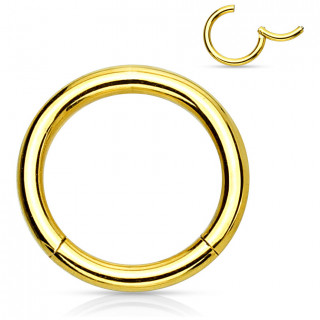 Anneau Dor� � segment charni�re en acier