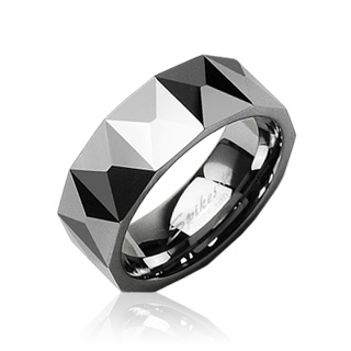 Bague homme tungstene Everest