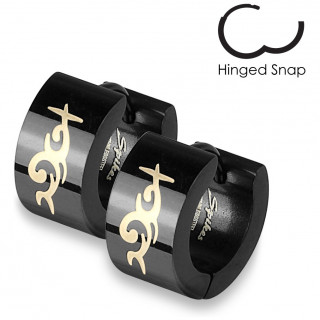 Boucles d'oreilles homme Tribal Spirit