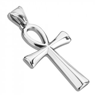 Pendentif croix �gyptienne (�nkh) en acier