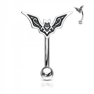 Piercing arcade � chauve-souris en vol