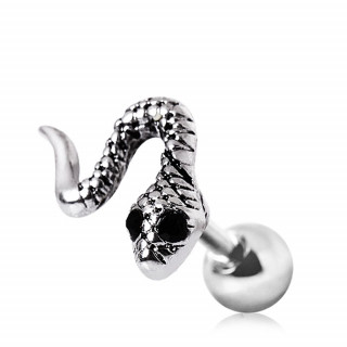 Piercing barbell cartilage � serpent relief