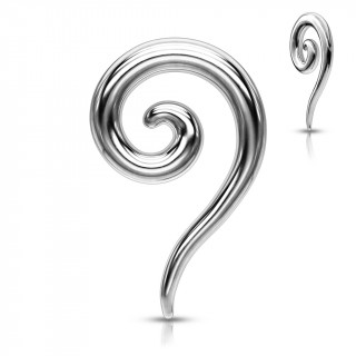 Piercing �carteur spirale en acier - Inox