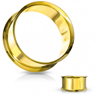 Piercing �carteur tunnel en acier Dor�