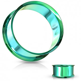 Piercing �carteur tunnel en acier vert