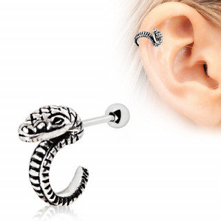 Piercing h�lix serpent incurv�